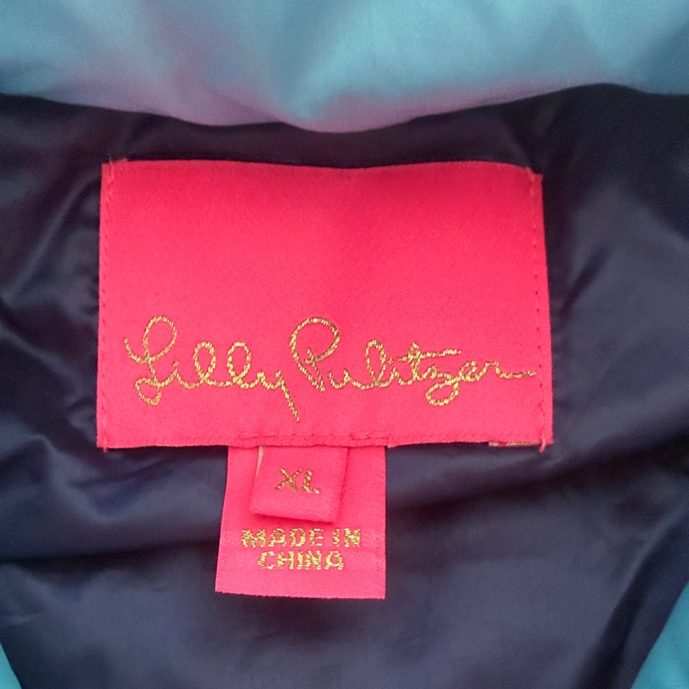 Lilly Pulitzer Blue Ombre Vest - Picture 2 of 2